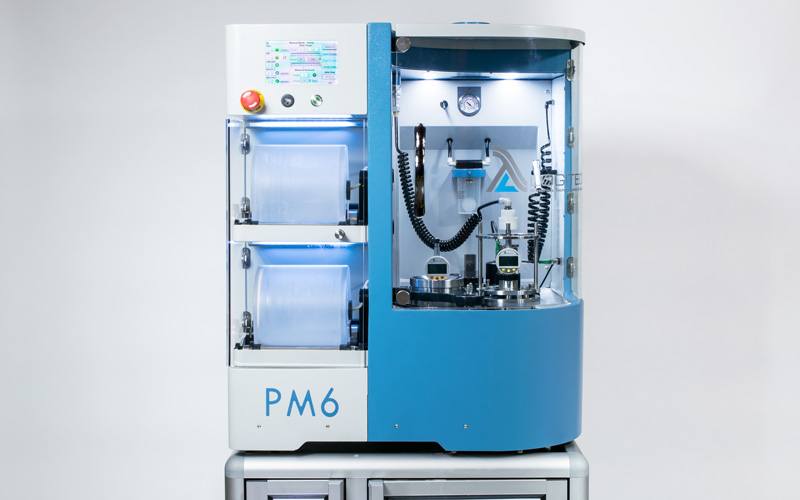 PM6 lapping and polishing machine